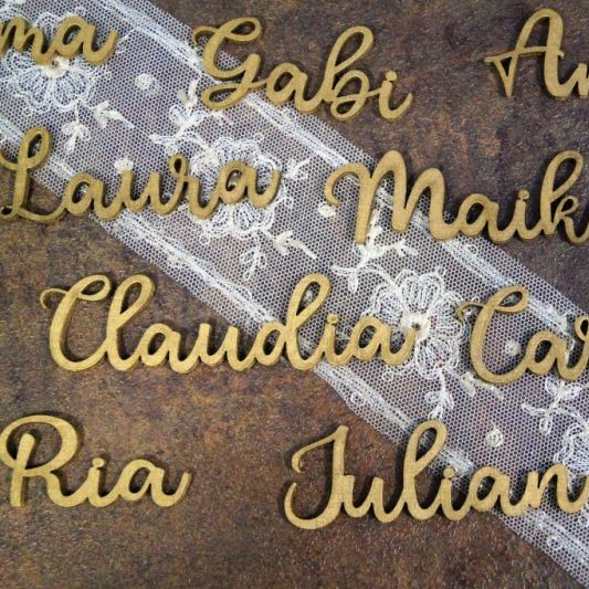 Personalisierte Platzkarte